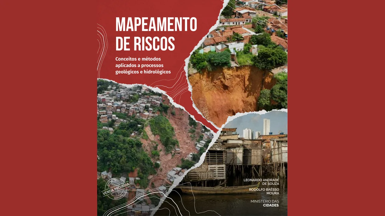 Capa do manual Mapeamento de Riscos, do Ministério das Cidades, 2026