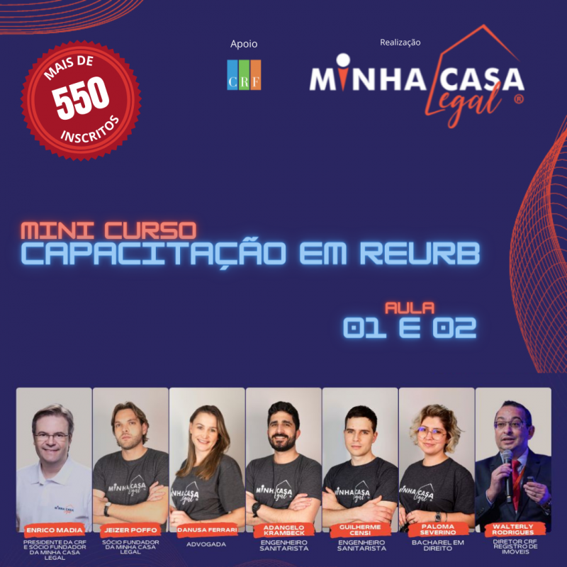 CURSO DE CAPACITAÇÃO EM REURB CRF + MCL